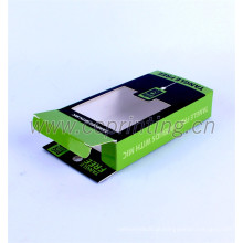 Custom Design Card Paper USB Carregador Box Embalagem Atacado